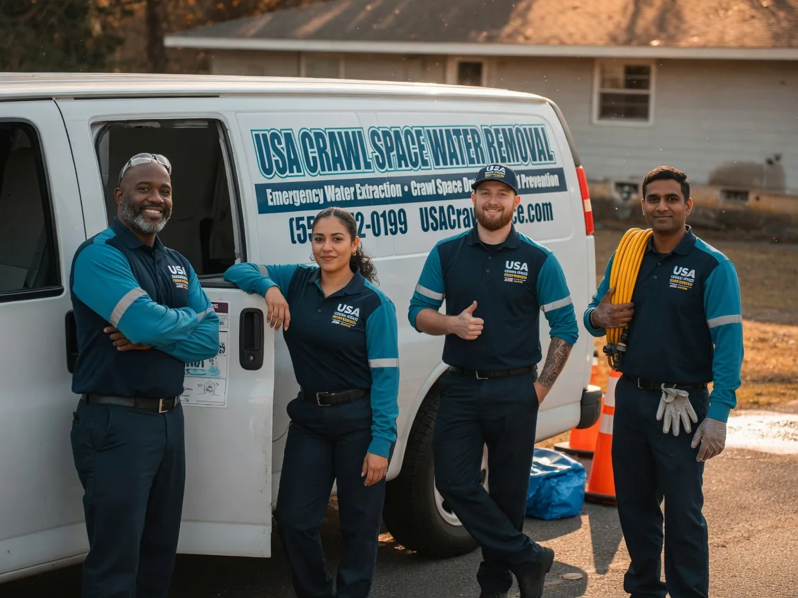 Crawl Space Water Removal company in Mount Auburn, IA