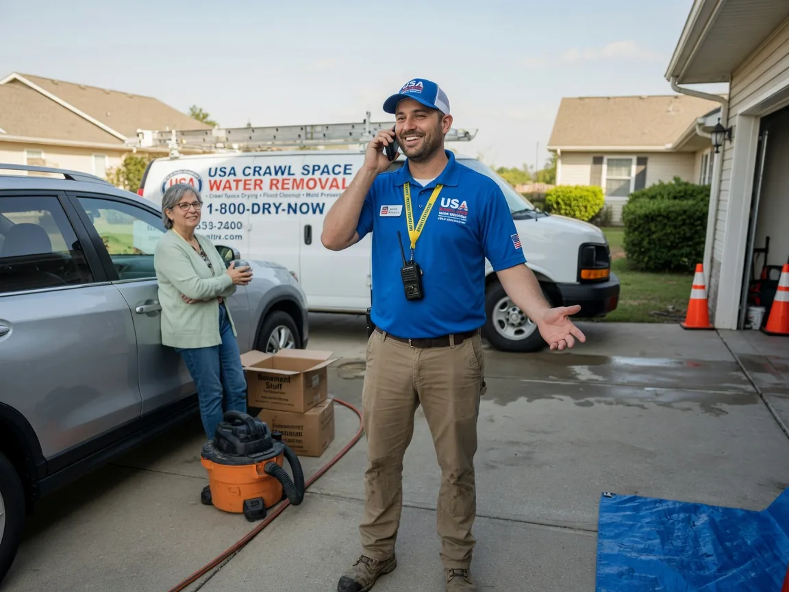 Crawl Space Water Removal Mount Auburn, IA FAQs